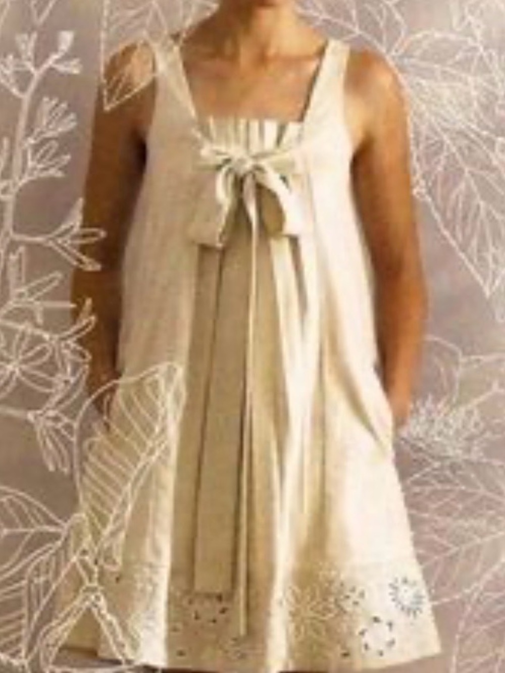 NWT Anthropologie linen dress by Ranna Gill